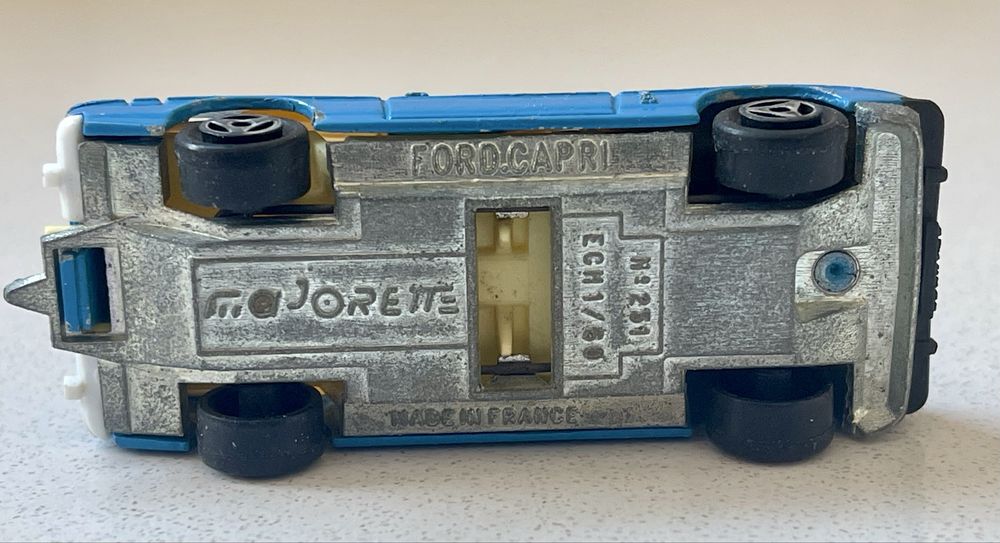 Miniatura Majorette Ford Capri – Made in France – Anos 70/80
