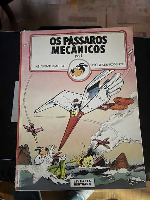 Banda desenhada - Os Pássaros Mecânicos — Godi