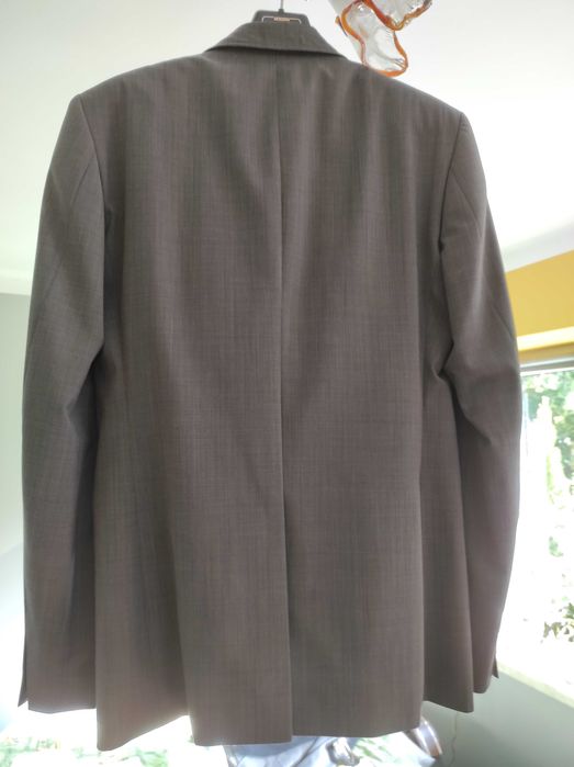 Garnitur męski popielaty