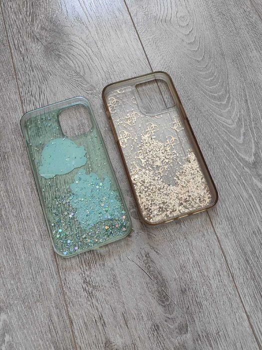 iPhone 12 Pro max etui brokatowe