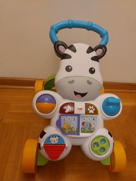 Pchacz zebra FisherPrice