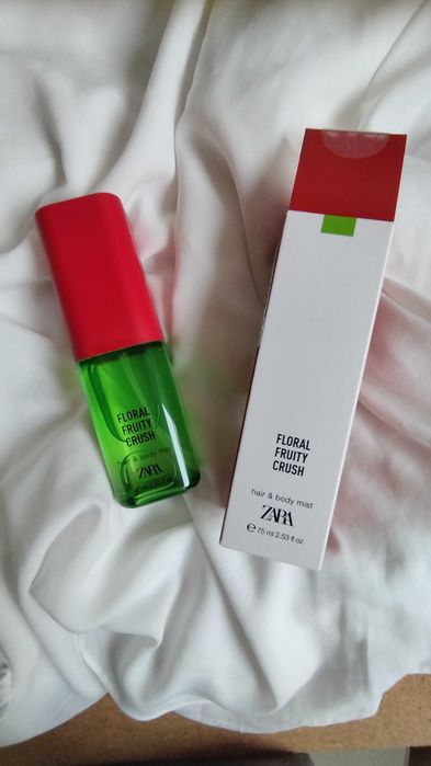 Nowa mgiełka perfumy ZARA Floral Fruity Crush owocowo kwiatowe