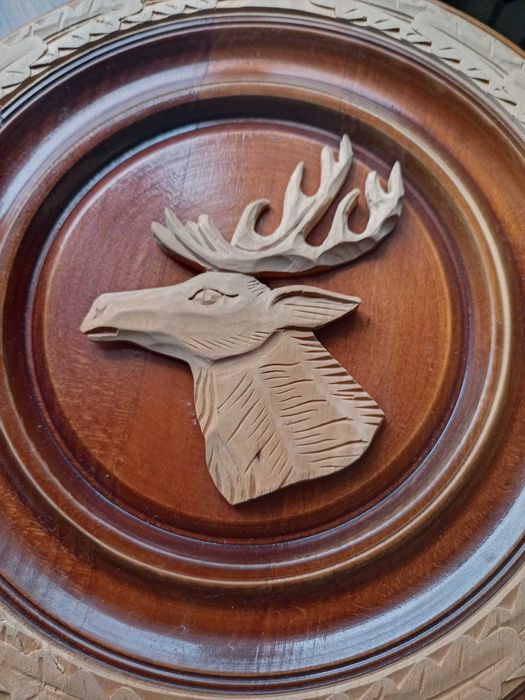 Декоративна тарілка Олень