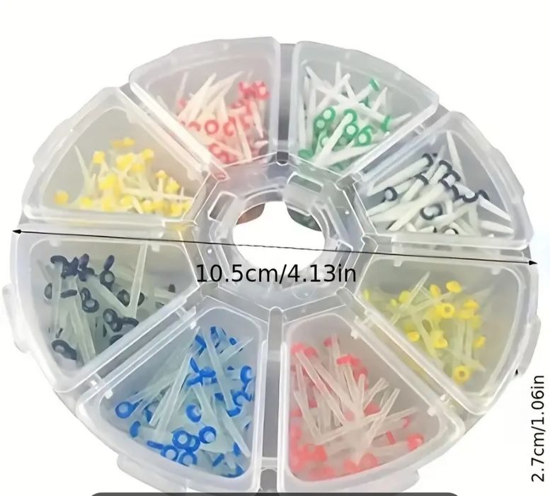 Штифты стекловолоконные,  200 шт, стоматологические,  отличного качест