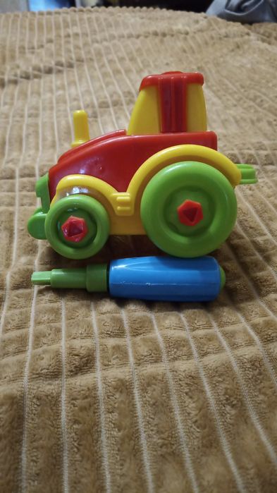 Детский конструктор трактор машина