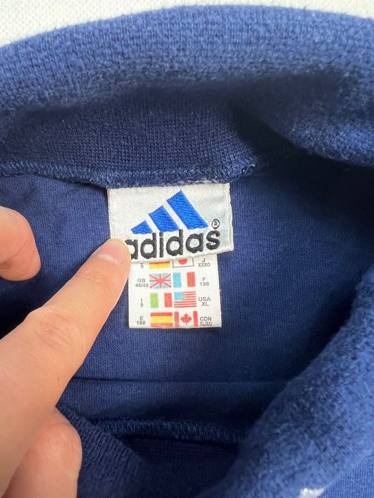 Turtleneck Longsleeve Adidas vintage 90’s navy