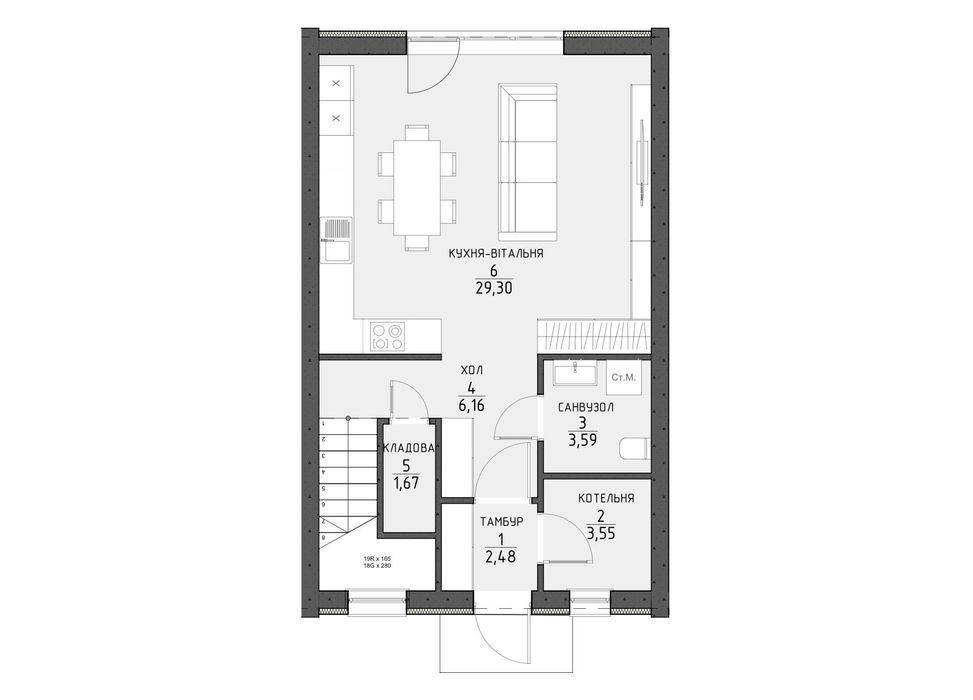Окремий заїзд! Якісний таунхаус 140 м², асфальтована, затишна вулиця