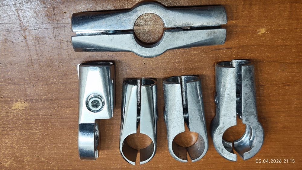 Кріплення для труб 25 мм , стелажів , полиць