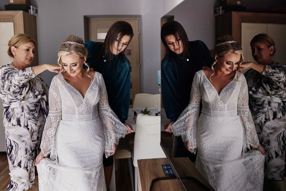 Suknia ślubna styl Boho