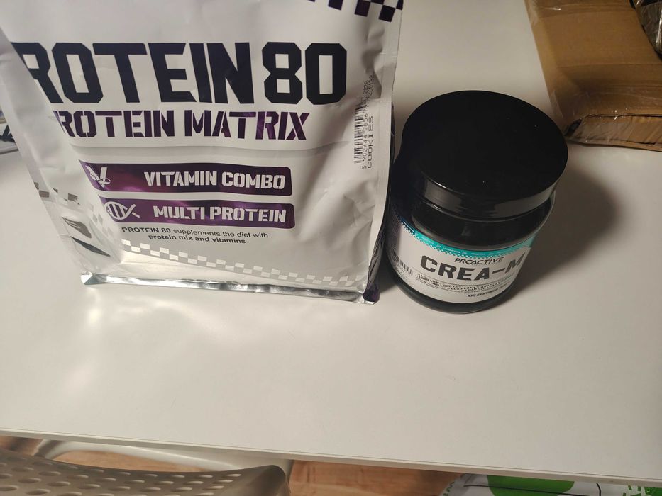 Protein + creatine