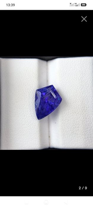 Tanzanita Natural 5.52 CT -Certificado IGI-