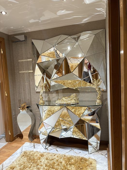 Consola/ aparador e espelho da kare design