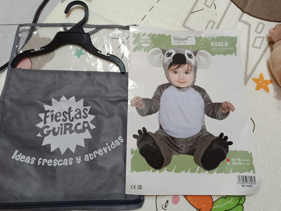 Fato Koala Bebé 12 - 18