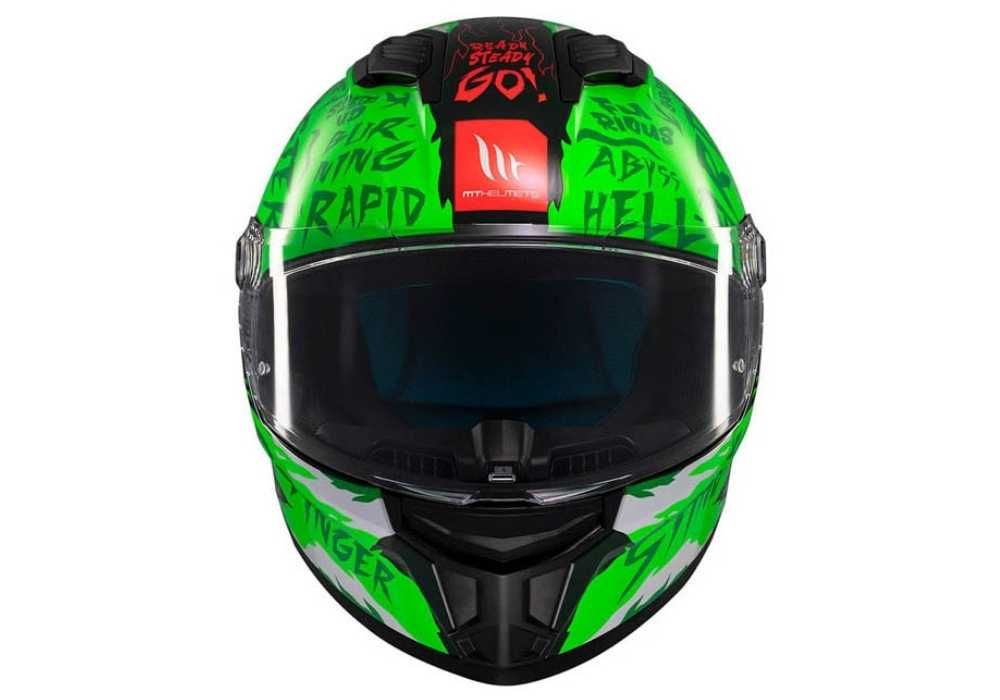Мотошолом MT STINGER 2 ARDENT C6 FLUOR GLOSS в Артмото Чернігів