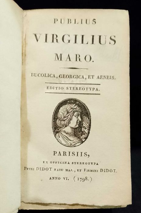 Publius Virgilius Maro, Bucolica, Georgica et Aeneis 1798