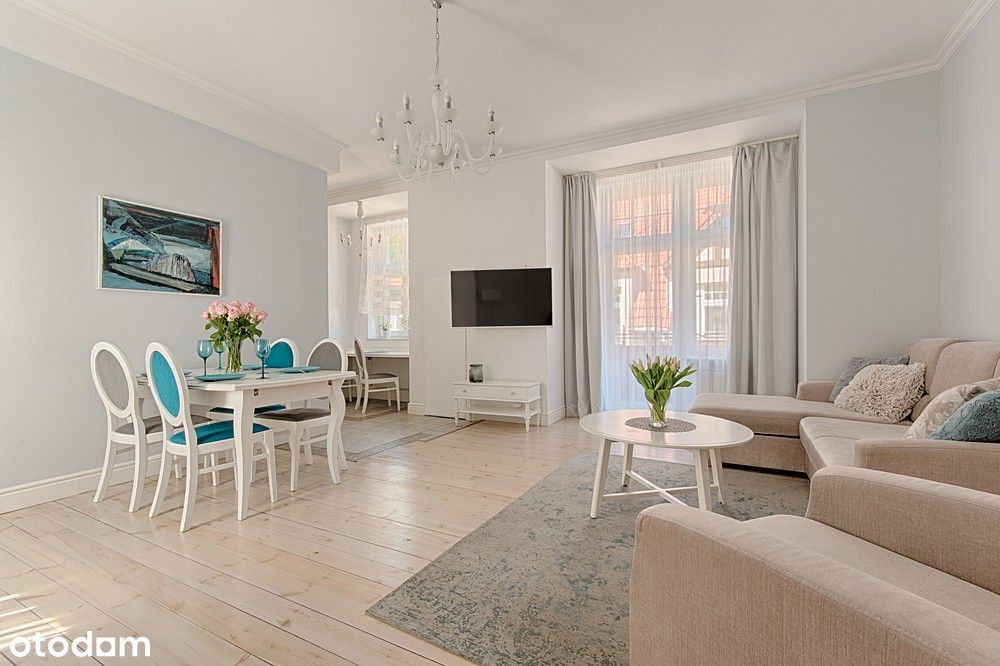 Przestronny apartament blisko centrum w Sopocie dla studentów