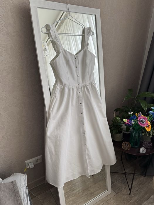 Сукня біла жіноча, сарафан, VMMA