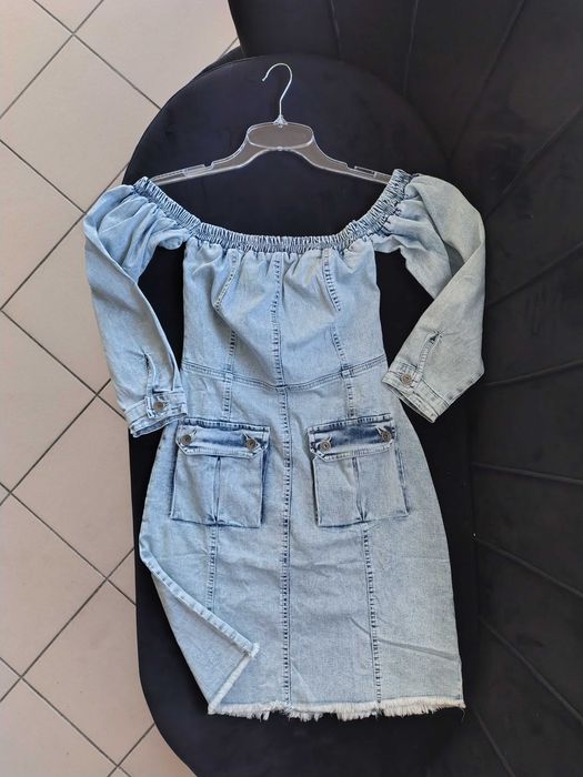 Sukienka jeansowa nowa S/M