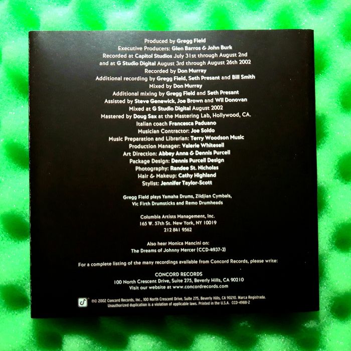 Monica Mancini - Cinema Paradiso (CD, 2002)