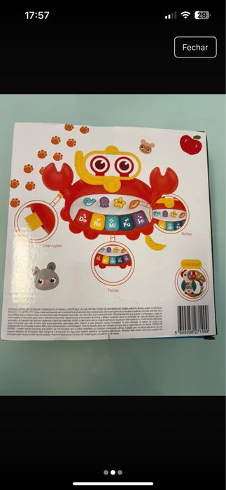 Brinquedo eletronico