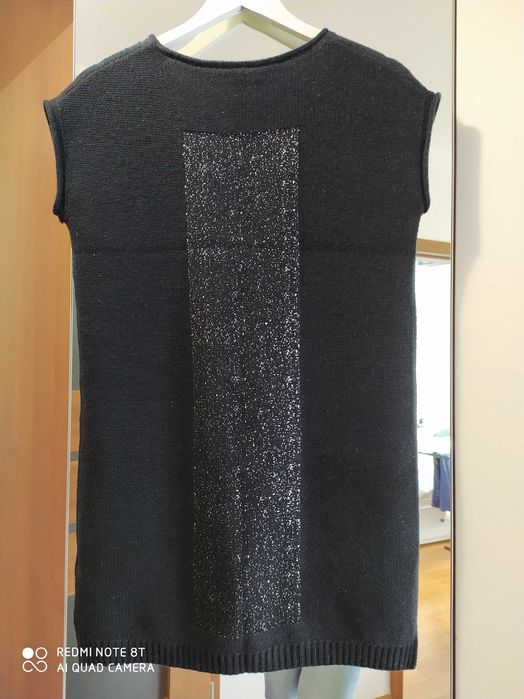 Piękna tunika Solar r. S ciepła z wełną, sweter