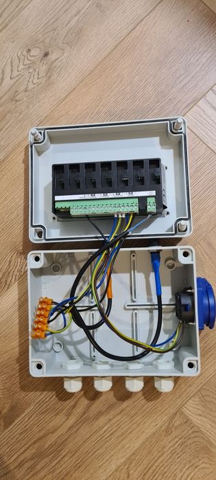 Sterownik Tech ST 301 do oczyszczalni +osprzęt  do dmuchawy