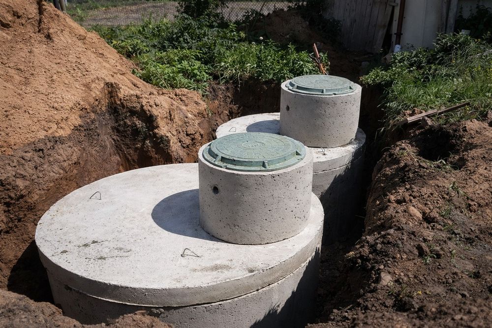 Септик під ключ. Каналізація с бетонних кілець. Копка та модернізація.
