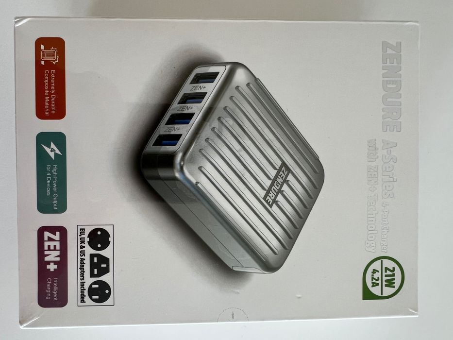 Zendure A-Series 4-Port Charge hub - Até 4 aparelhos