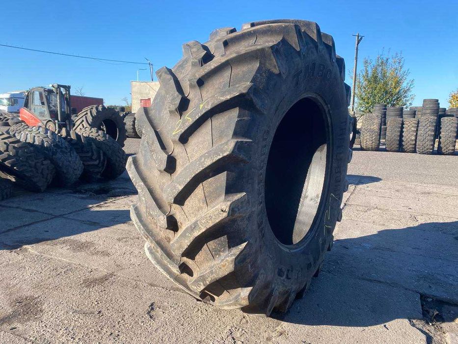 Opona używana 710/70r38 Trelleborg TM800 Radial 70% Bieżnika