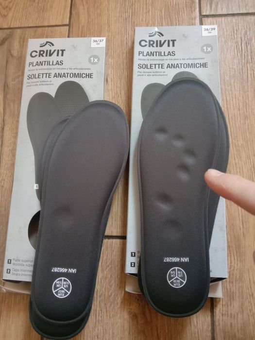 Анатомічні устілки Crivit.