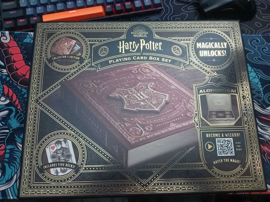 Коллекционный бокс игральных карт Harry Potter