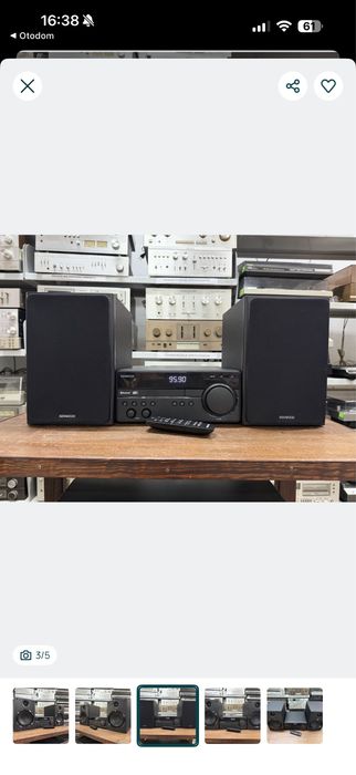 ‼️Wieża stereo Kenwood M-819 Audio Room