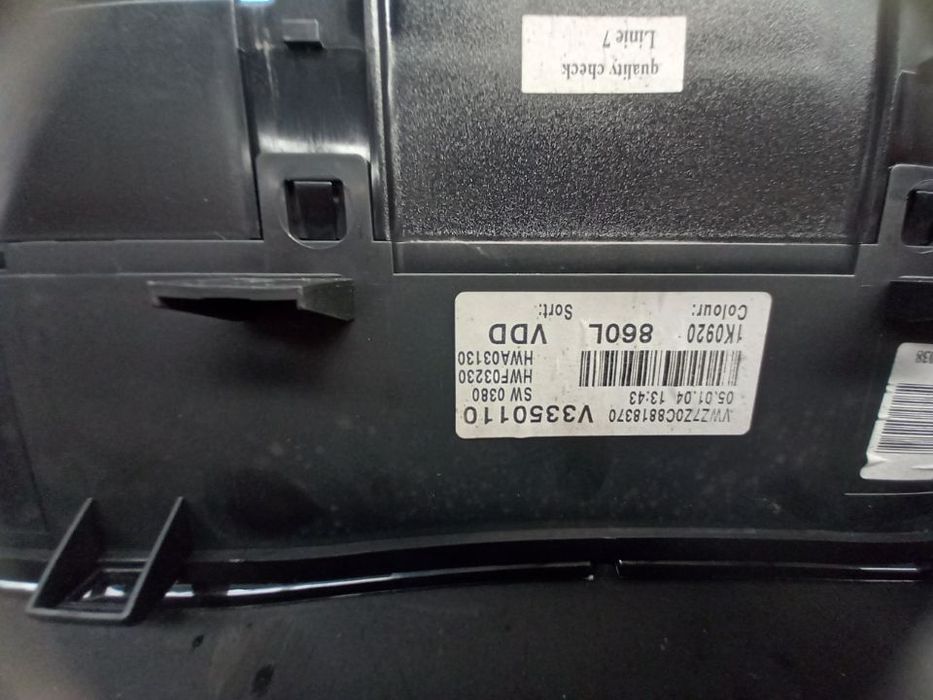 Quadrante VW Golf V Ref 1K0920860L