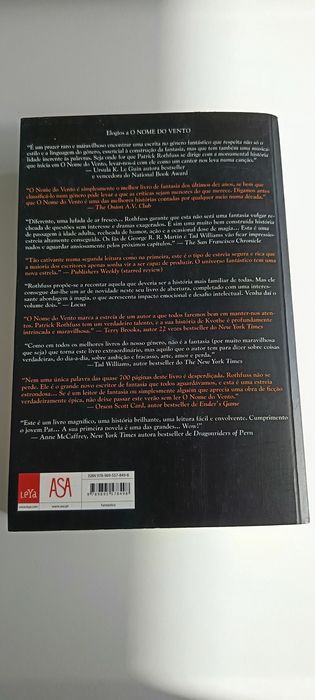 Patrick Rothfuss - O Medo do Homem Sábio parte 1