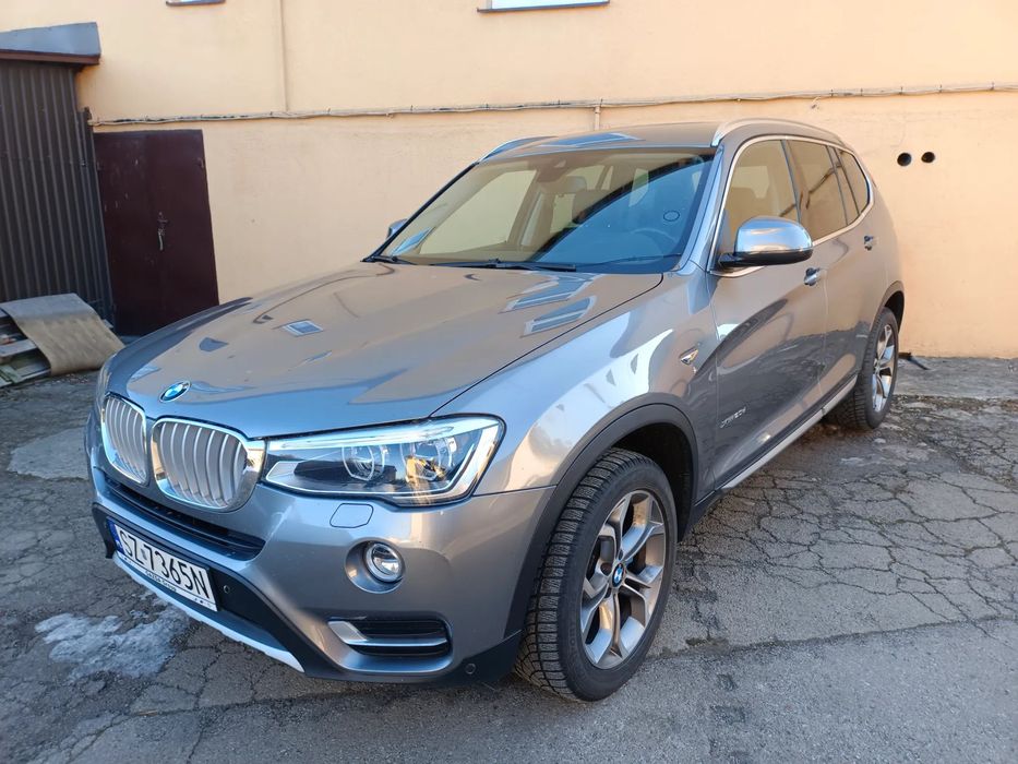 BMW X3 Krajowy, serwis ASO, pakiet BSI,hak
