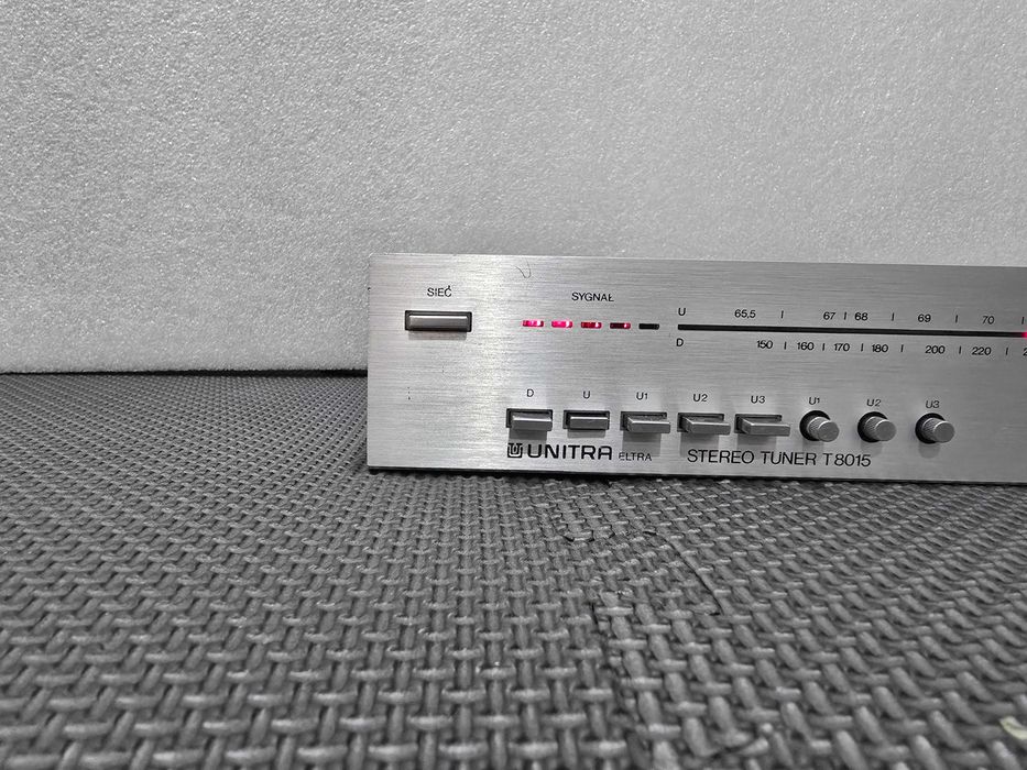 Unitra Diora- UNIKAT  Eltra  T 8015  SREBRNY TUNER OKAZJA