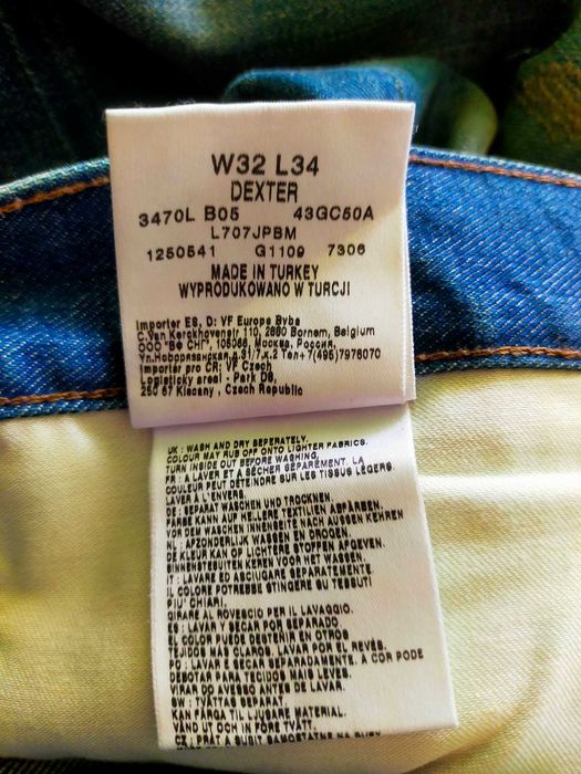 Spodnie jeans Wrangler Lee