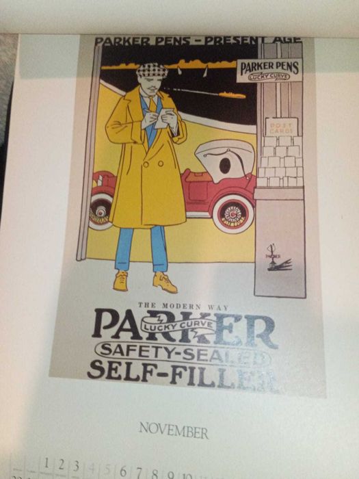 Candelário antigo 1995 completo Parker 60cm