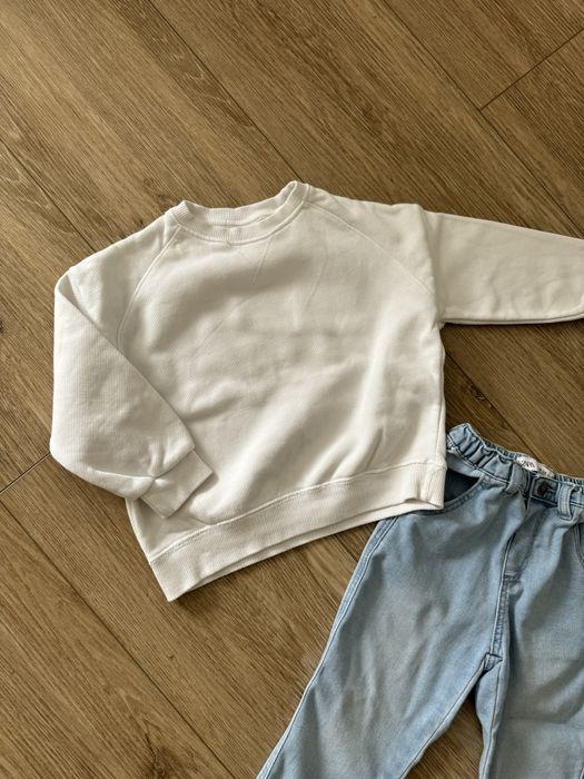 Komplet zara 92 bluza i spodnie