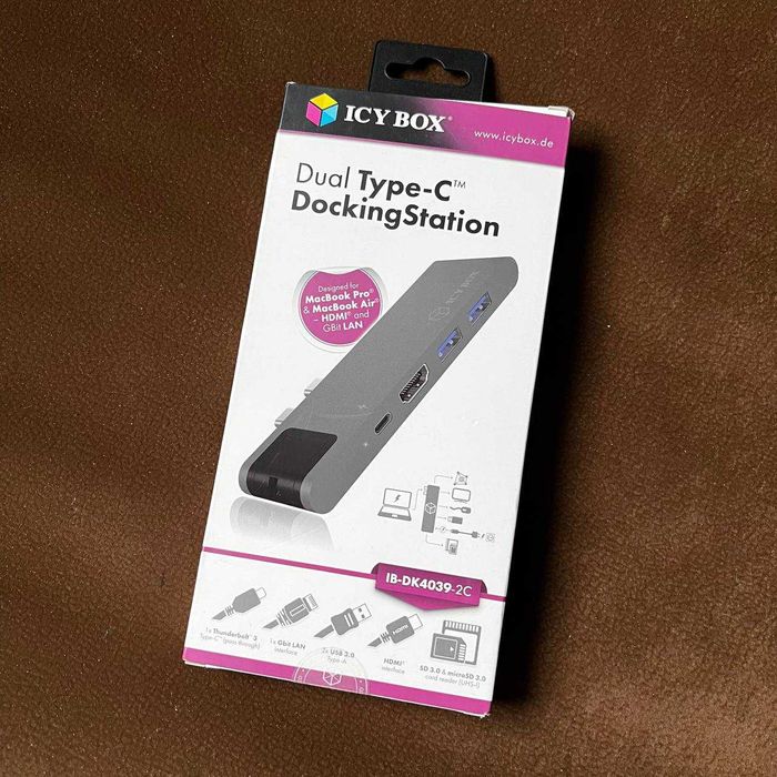 Док-станция RaidSonic ICY BOX IB-DK4039-2C