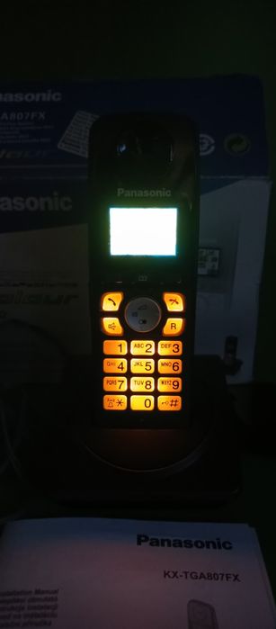 Dodatkowa słuchawka telefoniczna Panasonic KX-TGA807FX