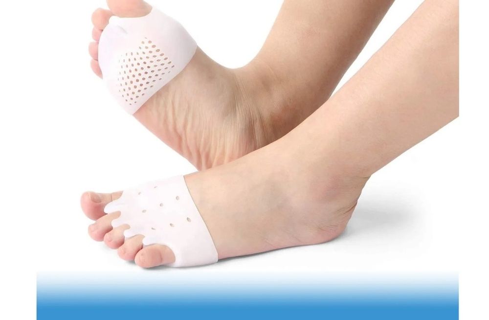 Протектор силіконовий, коректор з роздільником пальців на стопу,