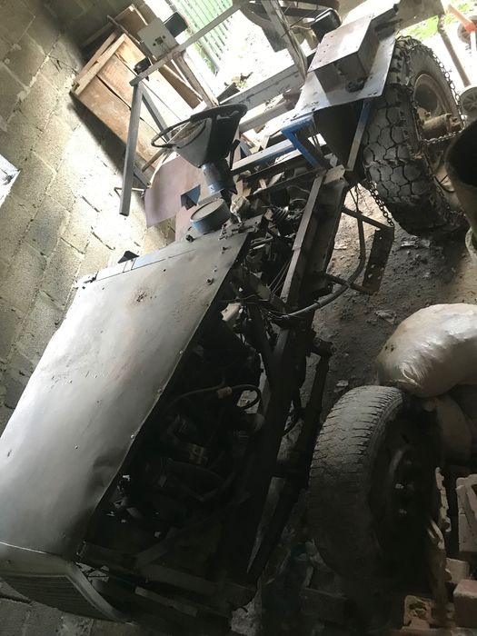 Трактор саморобний