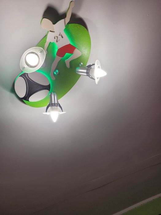 Lampy na sufit i ścianę Piłkarz