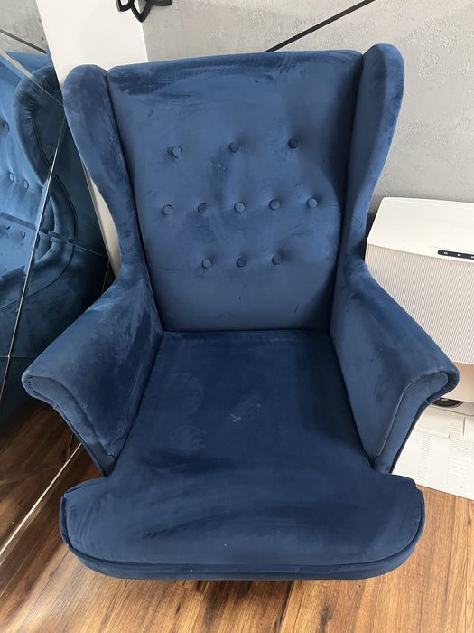 Fotel uszatek stan bardzo dobry