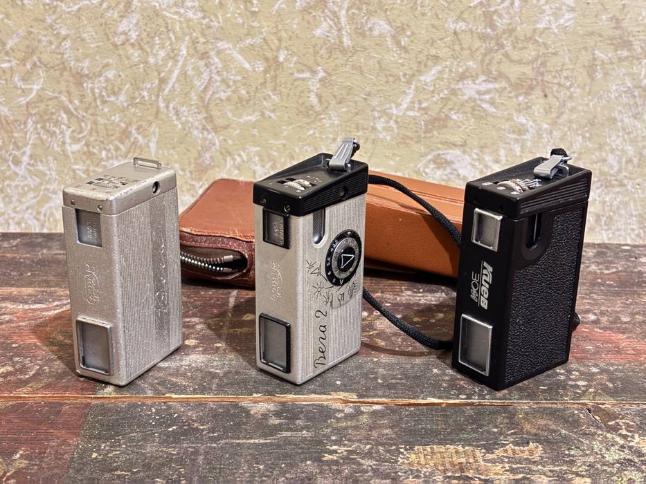 Плівковий Фотоапарат періоду ссср.,*Чайка 2,Смена 35.,Київ 30м.,Вега 2