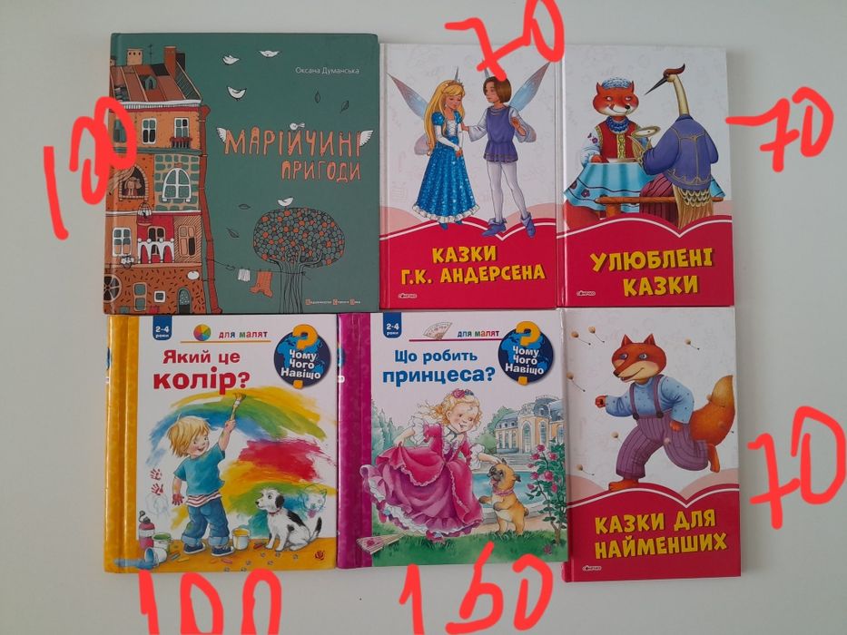 Казки для дітей, книжечки для малят.