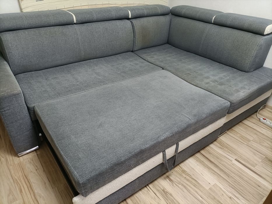 Narożnik z funkcją spania