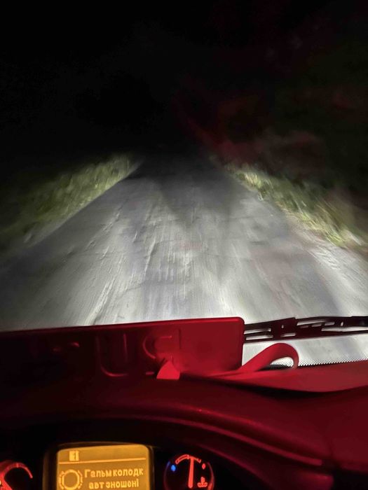 Протитуманні фари LED круглі 4" дюйм 100мм 70W штатн на DAF XF CF LF