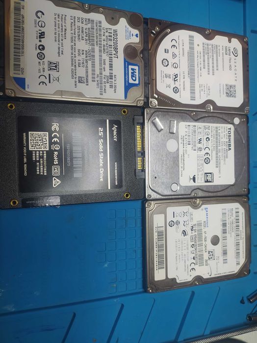 Диски HDD/SSD 160/240/250/320/500Gb